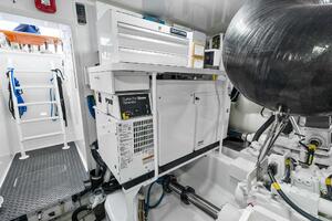 2022 Viking 68 Enclosed Bridge- PIPE DREAM- Engine Room