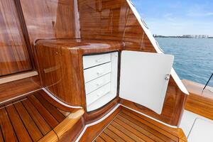 2022 Viking 68 Enclosed Bridge- PIPE DREAM- Cockpit