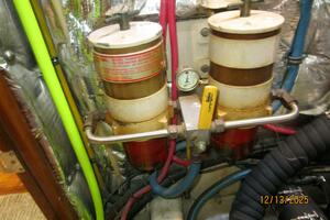 60' Jefferson port Racor fuel filters