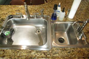 60' Jefferson galley sinks