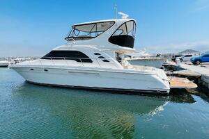 1999 Sea Ray 560 Sedan Bridge thumbnail 3