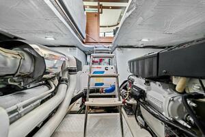 2016 Tiara Yachts 50 Flybridge Engine Room