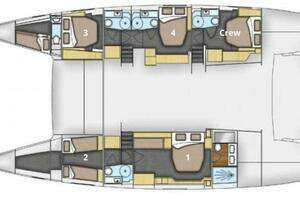 2017 Fountaine Pajot Victoria 67 thumbnail 89