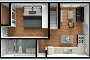 2019 Harbor Home Cozy Cottage 52' x 16' Tiny Boat thumbnail 9
