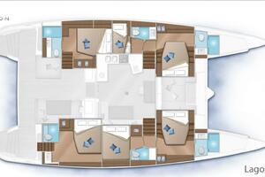 Rhapsody 52ft Lagoon Yacht For Sale