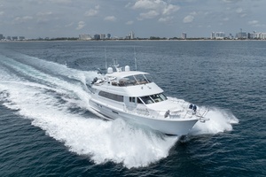 Island Dancer 75ft Hatteras Yacht For Sale