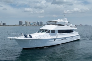 Island Dancer 75ft Hatteras Yacht For Sale