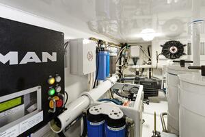 Engine Room Forward Shelf Facing Starboard