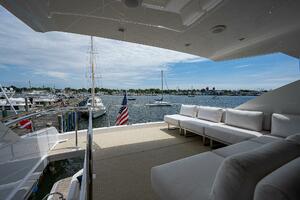 Viking 75 MIRAGE -  Flybridge Aft Deck