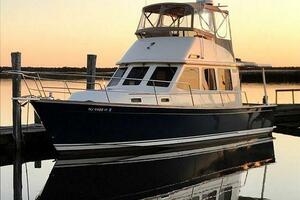 Glass Machine 36ft Sabreline Yacht For Sale