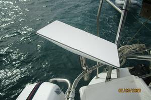 Photo 5922907 for 2008 Jeanneau Sun Odyssey 54DS Dan Marco IV 54' Jeanneau Starlink antenna