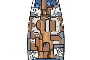 Photo 5927839 for 2008 Jeanneau Sun Odyssey 54DS Dan Marco IV 54' Jeanneau Layout