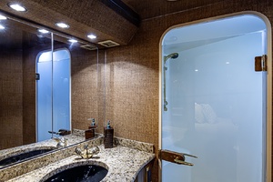 Viking 64 BIG BLUE - Master Stateroom Ensuite Head