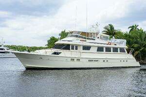 1991 Hatteras 78 Cockpit Motor Yacht thumbnail 7