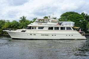 1991 Hatteras 78 Cockpit Motor Yacht thumbnail 1