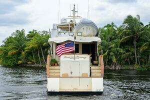 1991 Hatteras 78 Cockpit Motor Yacht thumbnail 4