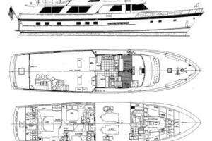 1986 Burger Flush Deck with Flybridge thumbnail 87