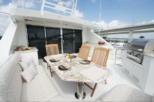 Cheoy Lee 95 FOOTLOOSE - Skybridge Aft