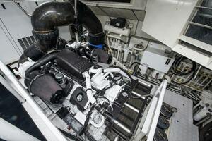 Cheoy Lee 95 FOOTLOOSE - Engine Room