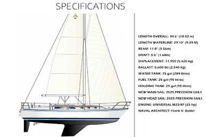 Scrimshander 34ft Catalina Yacht For Sale