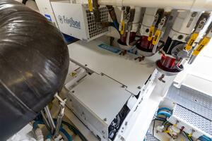 2015 Viking 52 Sport Tower- UP TO IT- Engine Room