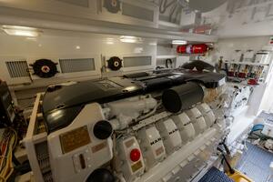 2015 Viking 52 Sport Tower- UP TO IT- Engine Room