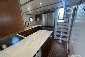 37' Great Harbour galley aft