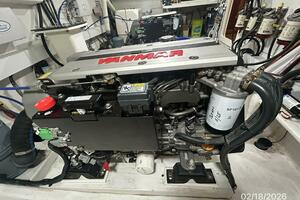 37' Great Harbour starboard main engine1