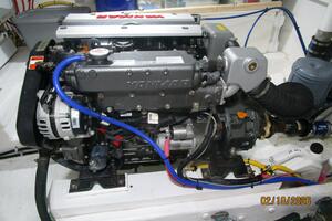 37' Great Harbour starboard main engine2