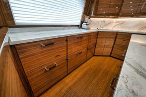 Viking 72 Skybridge - Chelsea -Galley