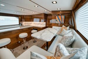 Viking 72 Skybridge - Chelsea -Dinette