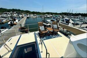 Photo 5997342 for 2012 Grand Banks Aleutian 53RP TOORA LOORA  Flybridge Tender Deck