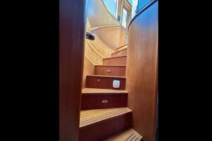 Photo 5997329 for 2012 Grand Banks Aleutian 53RP TOORA LOORA  Companionway Stairs
