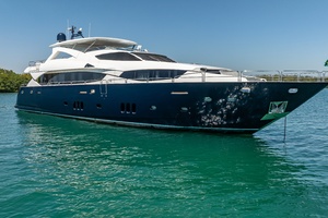 BLUE 112ft Sunseeker Yacht For Sale