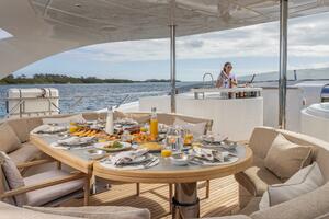 Sundeck Dining Area Looking Forward 