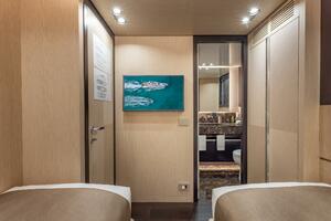 One Of Two Lower Deck Forward Twin Cabins Convertible To Queens 