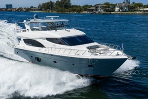 H2OME 80ft Hatteras Yacht For Sale