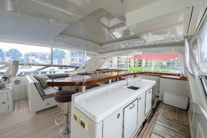 H2OME 80ft Hatteras Yacht For Sale