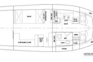 Kreweboat 35ft Duffy Yacht For Sale