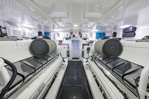 Viking 80 MERCEDES - Engine Room