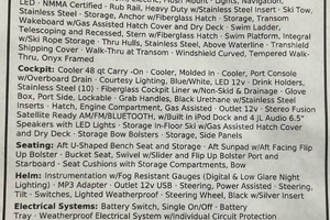 23ft Monterey Yacht For Sale