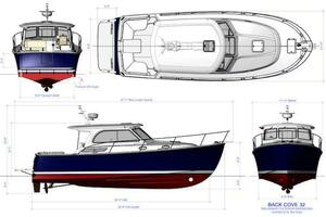 BELLA FAMIGLIA 32ft Back Cove Yacht For Sale