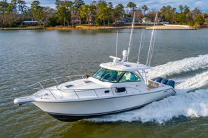 38-ft-Pursuit-2015-385 OS-Four Gulls and Buoy-Hampton Virginia United States yacht for sale
