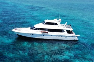 1998 Lazzara Yachts 76 Skylounge Grand Salon thumbnail 1