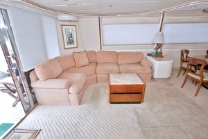 1998 Lazzara Yachts 76 Skylounge Grand Salon thumbnail 12