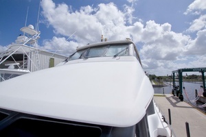 1998 Lazzara Yachts 76 Skylounge Grand Salon thumbnail 80
