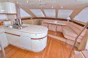 1998 Lazzara Yachts 76 Skylounge Grand Salon thumbnail 50