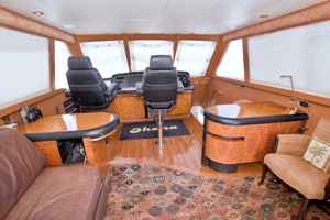 1998 Lazzara Yachts 76 Skylounge Grand Salon thumbnail 69