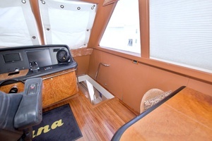 1998 Lazzara Yachts 76 Skylounge Grand Salon thumbnail 70