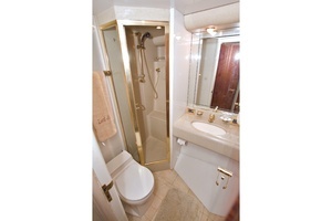 1998 Lazzara Yachts 76 Skylounge Grand Salon thumbnail 90